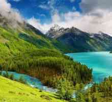 Кучерински езера - гледка към Алтай