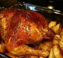 Пиле, печено във фурната: няколко нови варианта за готвене
