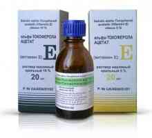 Лекарства "Токоферол ацетат" - витамин Е за поддържане на тялото