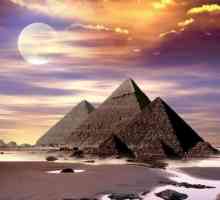 Счупената пирамида в Дашур (Египет): описание, размер, снимка