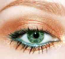 Грим за зелени очи и руса коса: изберете правилните нюанси