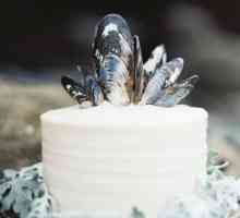 Малка сватбена торта: Снимка