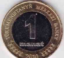 Манат е националната валута на Туркменистан