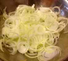 Мариновайте лука за салата: вкусни рецепти за марината. Салати с нарязан лук