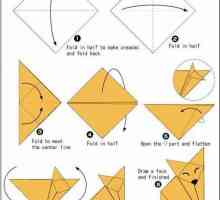 Майсторски клас: как се правят в стила на оригами от хартиени животни