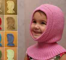 Майсторски клас: шапка с шапка за момиче за зимата