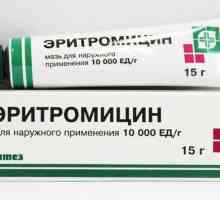 Мехлем "Еритромицин": указания за употреба, инструкции, състав, аналози