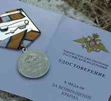 Медал "За освобождение на Крим и Севастопол"