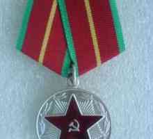 Медали "За безупречно обслужване". Медал на Министерството на отбраната на СССР