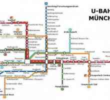 Метро Мюнхен: схема, гара, линия, подвижен състав
