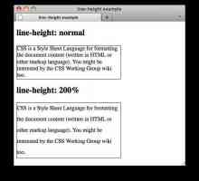 Разстояние между редовете, CSS, основи