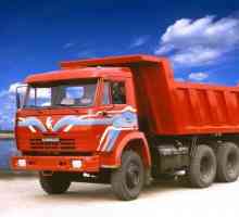 Моделът KamAZ: трактори за камиони, самосвали, кари и строителни самосвали