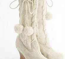 Модни плетени ботуши - обувки за стилни дами