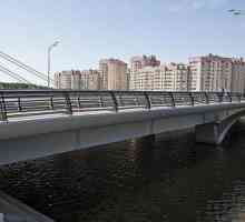 Мостът на Кадиров в Санкт Петербург: История на строителството и имената