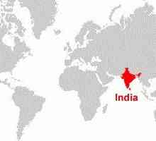 На кой континент е Индия? Индия на картата на света
