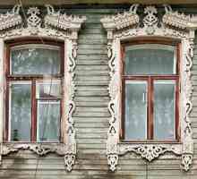 Ограждане на прозорци в дървена къща. Видове обвивки