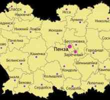 Население в района на Пенза: брой и плътност