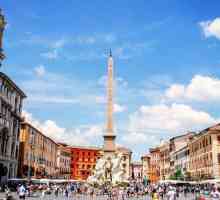 Навона, площадът в Рим: снимка и описание на фонтаните