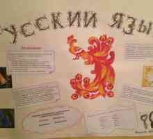 Седмица на руски език в основното училище: дейности, задачи, стенен вестник