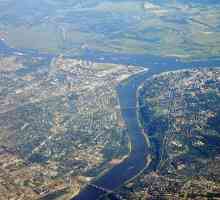 Нижни Новгород, река Волга, река Ока и др. Описание и значение на водните артерии