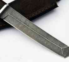 Ножове Назарова от Дамаск стомана: видове, характеристики, препоръки. Фордж В. Назарова