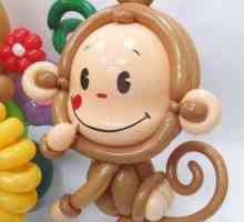 Маймуна от топки - забавна играчка за дете