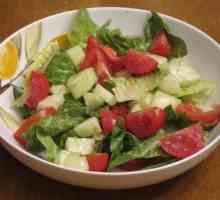 Краставици и домати: съдържание на калории и съдържание. Салата от краставици и домати - готви у…
