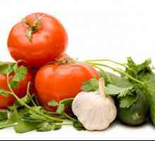 Краставица и домати в зеленчукови препарати. Възможности за салати за зимата