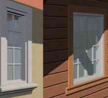 Външна извивка на прозореца: избор на материал и монтаж