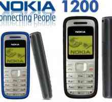 Описание на телефона "Nokia" 1200: характеристики