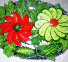 Оригинална и красива украса на салати и нарязване: идеи и препоръки