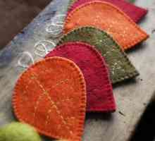 Есенни занаяти, изработени от филц от собствените си ръце