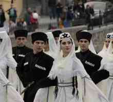 Осетинска национална носия за мъже и жени