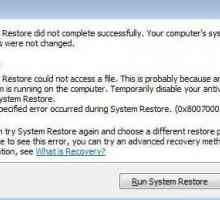 Грешка при код 0x80070005 (Windows 7). Как да го оправим?