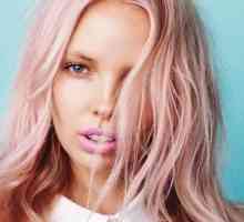 Характеристики на боядисване на косата в розово русо