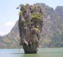 Остров Джеймс Бонд (Ко Тапу) - една от най-забележителните забележителности на Тайланд