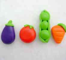 Зеленчуци от полимерна глина със собствени ръце