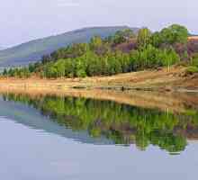 Езерото Itkul (Khakassia) - девствената красота на природата
