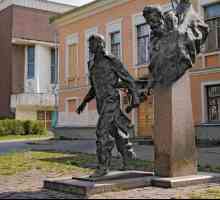 Паметник "Двама капитани" в Псков: снимка, описание, адрес