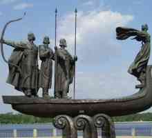 Паметници на Киев. Кий, Шчец, Хорив - основателите на града
