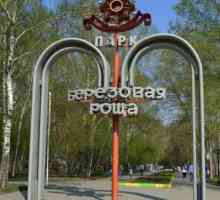Парк `Birch Grove `(Новосибирск): история, преглед, ревюта
