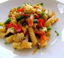 Паста със зеленчуци: рецепти за готвене