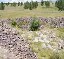 Pazyryk погребални могили на Altai