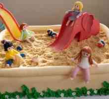 `Sandbox` - торта за възрастни и деца: идеи за дизайн