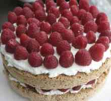 Пясъчна торта с малини: най-добрите рецепти. Пясъчна торта с малини и извара