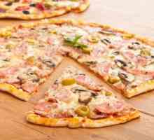 Пица тънка: рецепта без мая