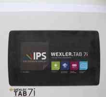 Tablet Wexler TAB 7I: преглед, спецификации, отзиви
