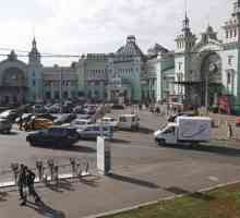 Площадът на Белоруската гара: снимка, местоположение, описание