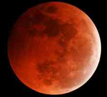 Защо луната е червена по време на изгрева или залеза?