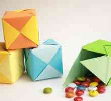 Подарък от хартия за майка: оригами